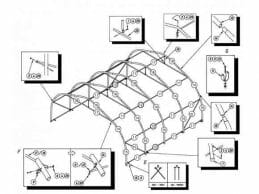 structure abri d'auto Populaire 18'